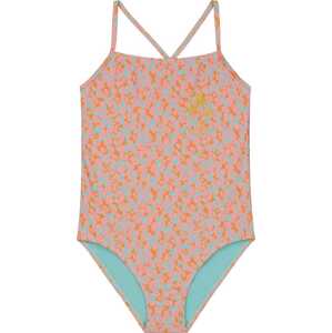 Plavky 'LOIS' Shiwi tyrkysová / tmavě oranžová / růžová