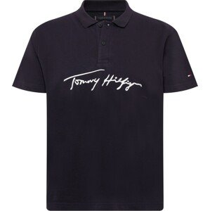Tričko 'Signature' Tommy Hilfiger námořnická modř / červená / bílá