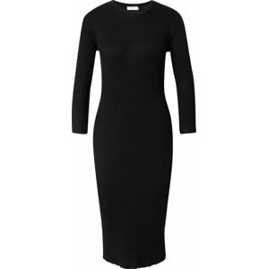 Úpletové šaty 'Hasle' moss copenhagen černá