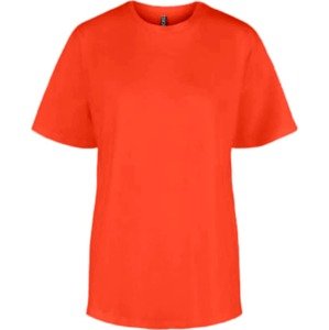 Tričko 'Rina' Pieces tmavě oranžová