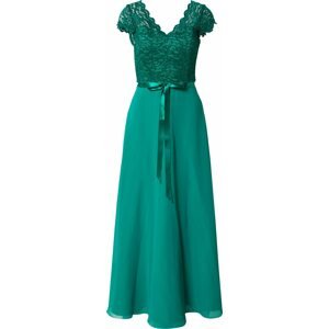 Společenské šaty SWING smaragdová
