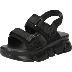 Páskové sandály Trendyol černá