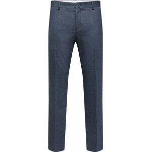 Kalhoty s puky 'Logan' Selected Homme noční modrá / světle šedá