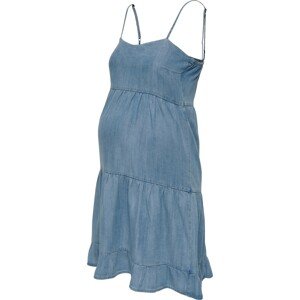 Letní šaty 'Ragna' Only Maternity modrá džínovina