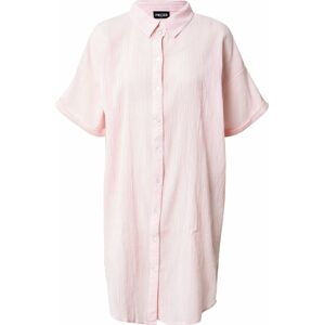 Košilové šaty 'TERRA' Pieces pink / růže
