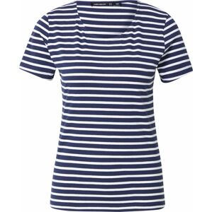 Tričko Karen Millen námořnická modř / bílá
