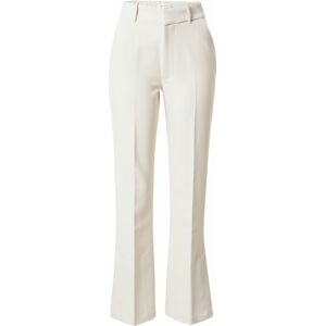 Kalhoty s puky Abercrombie & Fitch barva vaječné skořápky
