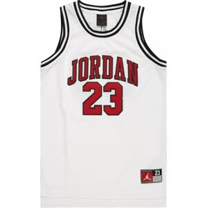 Tričko Jordan tmavě červená / černá / bílá