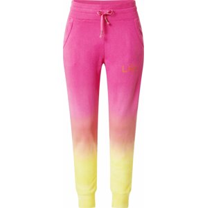 Kalhoty 'BARRIC' Lauren Ralph Lauren žlutá / oranžová / pink