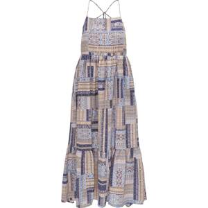 Letní šaty 'Monika' Only Tall béžová / námořnická modř / světlemodrá / offwhite