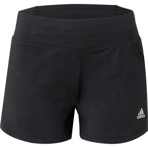 Sportovní kalhoty 'Hiit ' ADIDAS SPORTSWEAR černá / bílá