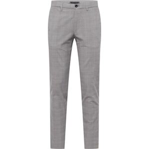 Kalhoty s puky 'DENTON' Tommy Hilfiger Tailored šedá / černá / bílá