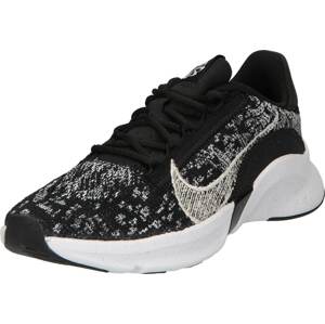 Sportovní boty 'SuperRep Go 3' Nike černá / bílá