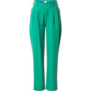 Kalhoty se sklady v pase 'FATIMA' Pepe Jeans zelená