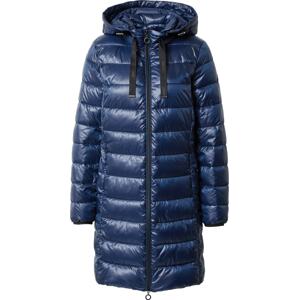 Zimní kabát Esprit marine modrá / černá