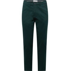 Chino kalhoty 'Miles' Selected Homme tmavě zelená