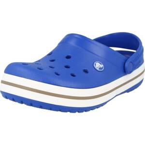 Pantofle 'Crocband' Crocs královská modrá / khaki / bílá