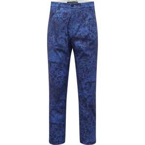 Kalhoty se sklady v pase 'JOAH' drykorn modrá / tmavě modrá