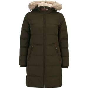 Zimní kabát Lauren Ralph Lauren Petite tmavě zelená