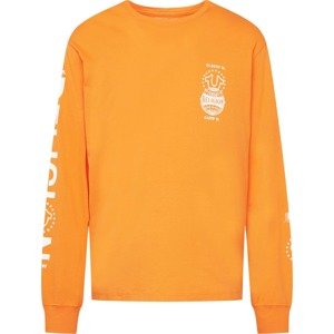 Tričko True Religion oranžová / bílá