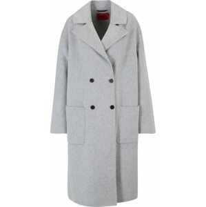 Přechodný kabát 'Merlandi' HUGO světle šedá / černá