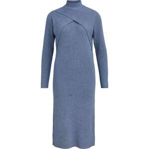Úpletové šaty 'Carrie' Object chladná modrá