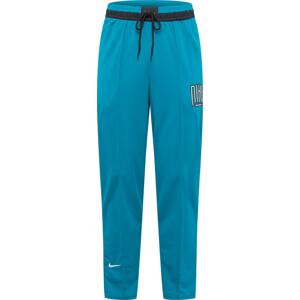 Sportovní kalhoty Nike nebeská modř / černý melír / bílá