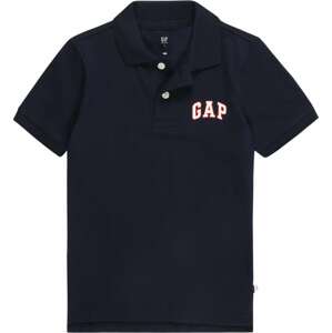 Tričko GAP ultramarínová modř / světle červená / bílá