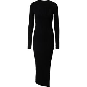 Úpletové šaty 'Ivana' SHYX černá