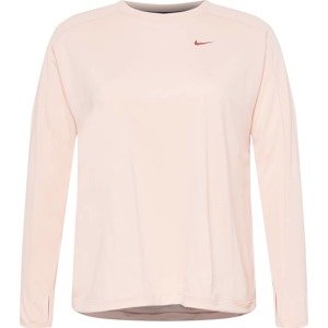 Sportovní mikina Nike Sportswear růžová / tmavě červená / bílá