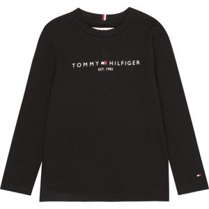 Tričko Tommy Hilfiger tmavě modrá / jasně červená / černá / bílá