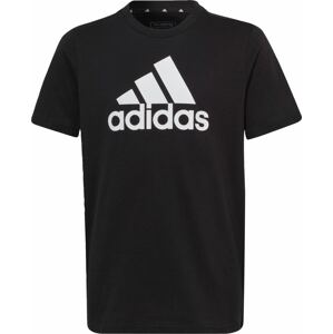 Funkční tričko 'Essentials Big Logo ' ADIDAS SPORTSWEAR černá / bílá