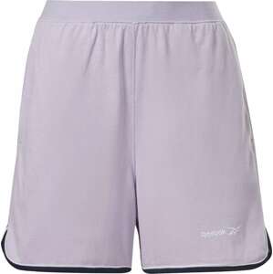 Sportovní kalhoty Reebok Sport pastelová fialová