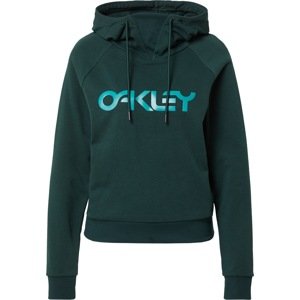 Sportovní mikina Oakley nefritová / tmavě zelená