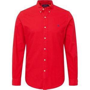 Košile Polo Ralph Lauren námořnická modř / ohnivá červená