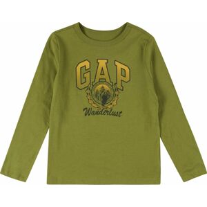 Tričko GAP žlutá / zelená / černá