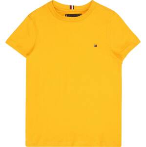 Tričko Tommy Hilfiger zlatě žlutá