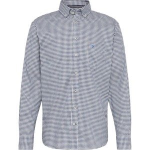 Košile FYNCH-HATTON námořnická modř / aqua modrá / bílá