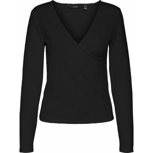 Tričko 'Riva' Vero Moda černá
