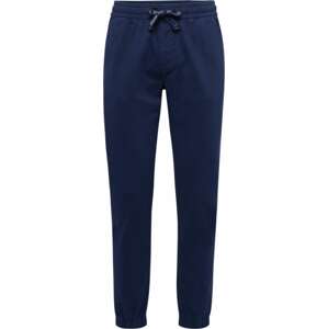 Kalhoty 'SCANTON' Tommy Jeans tmavě modrá / jasně červená / přírodní bílá