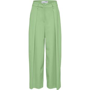 Kalhoty s puky 'Charlotte' Selected Femme světle zelená