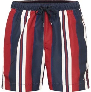 Plavecké šortky Tommy Hilfiger Underwear modrá / červená / bílá