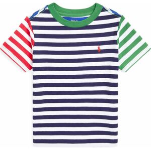 Tričko Polo Ralph Lauren modrá / námořnická modř / zelená / bílá