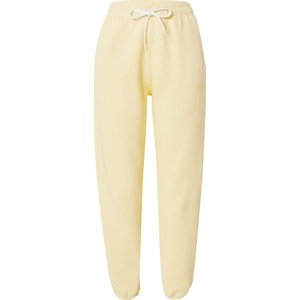 Kalhoty Polo Ralph Lauren světle žlutá