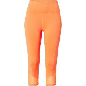 Sportovní kalhoty Champion Authentic Athletic Apparel oranžová / bílá