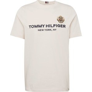 Tričko Tommy Hilfiger režná / námořnická modř / červená / černá