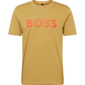 Tričko 'Thinking 1' Boss Orange velbloudí / humrová