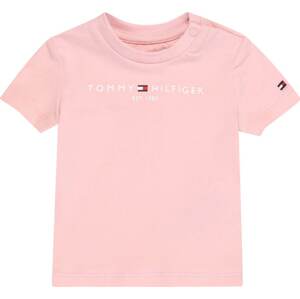 Tričko Tommy Hilfiger noční modrá / růžová / červená / bílá