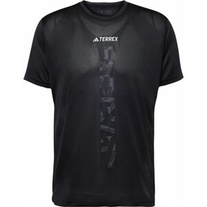 Funkční tričko 'Agravic' adidas Terrex šedá / černá / bílá