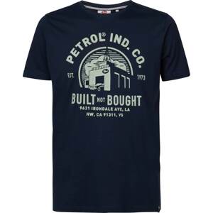 Tričko Petrol Industries slonová kost / námořnická modř